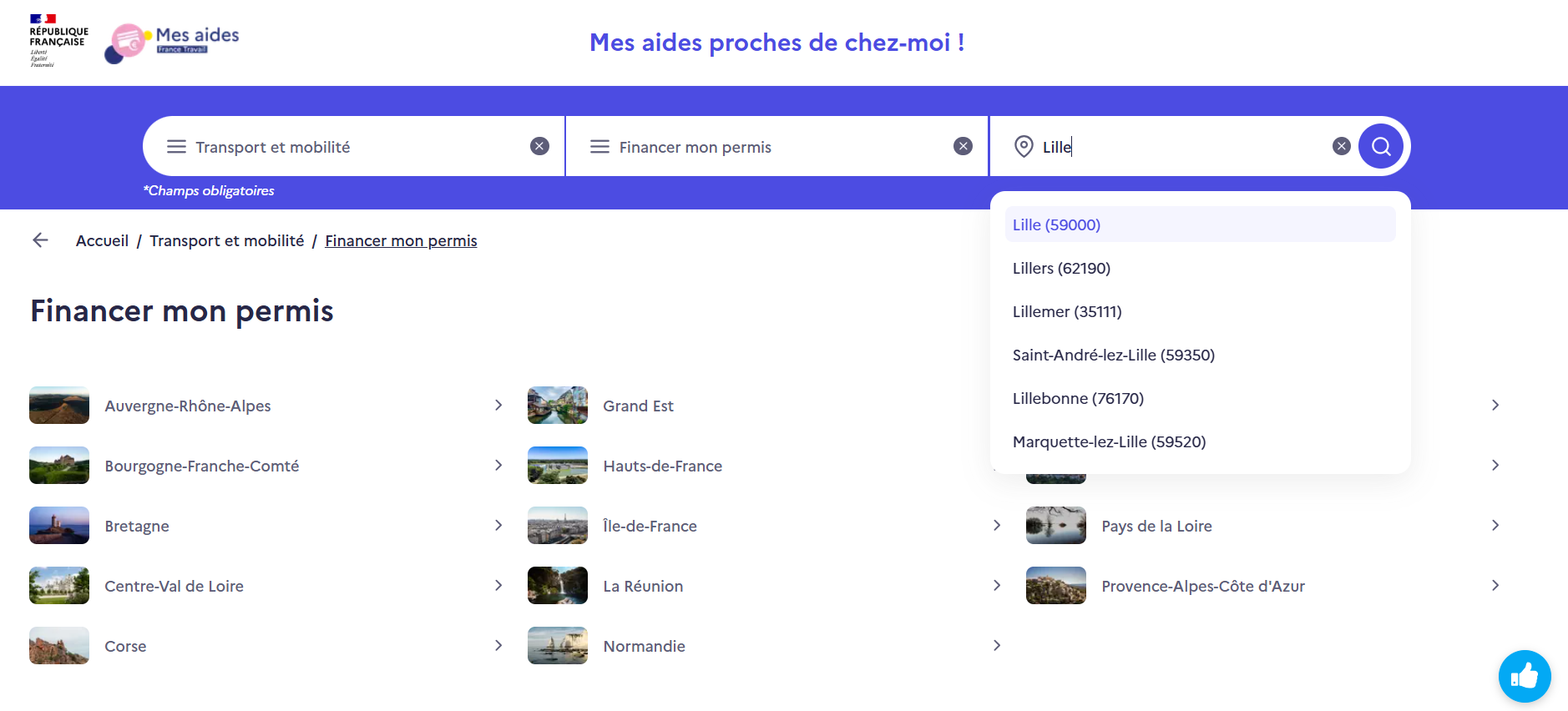aide au permis FT